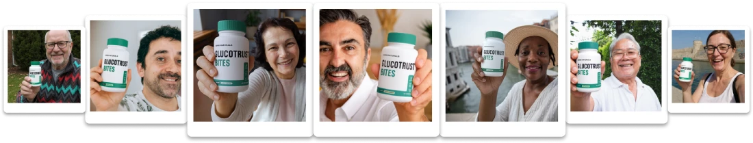 GlucoTrust Bites  real buyers star rating image 